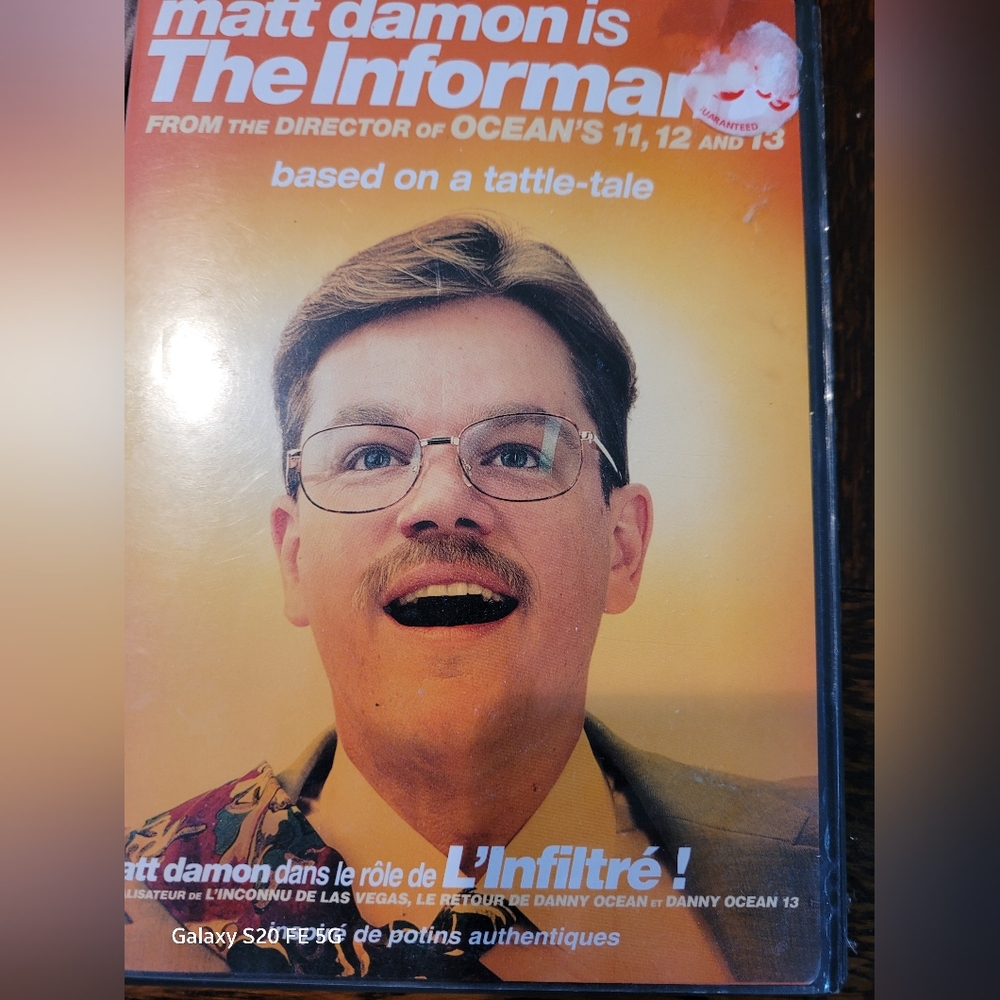 THE INFORMANTS/ MAT DAMON